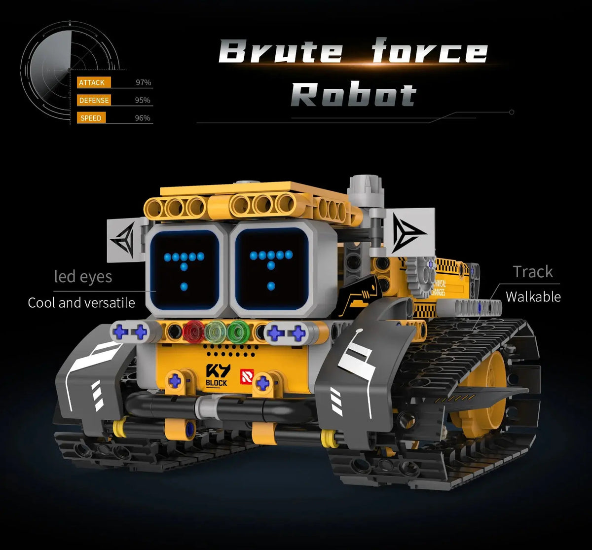 Space Explorer compact robot build