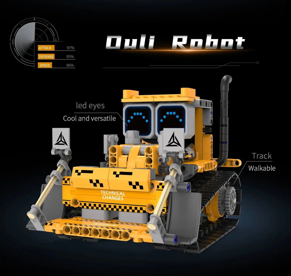 Space Explorer tracked vehicle build
