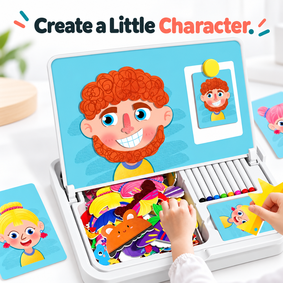 Create a character with Funny Faces