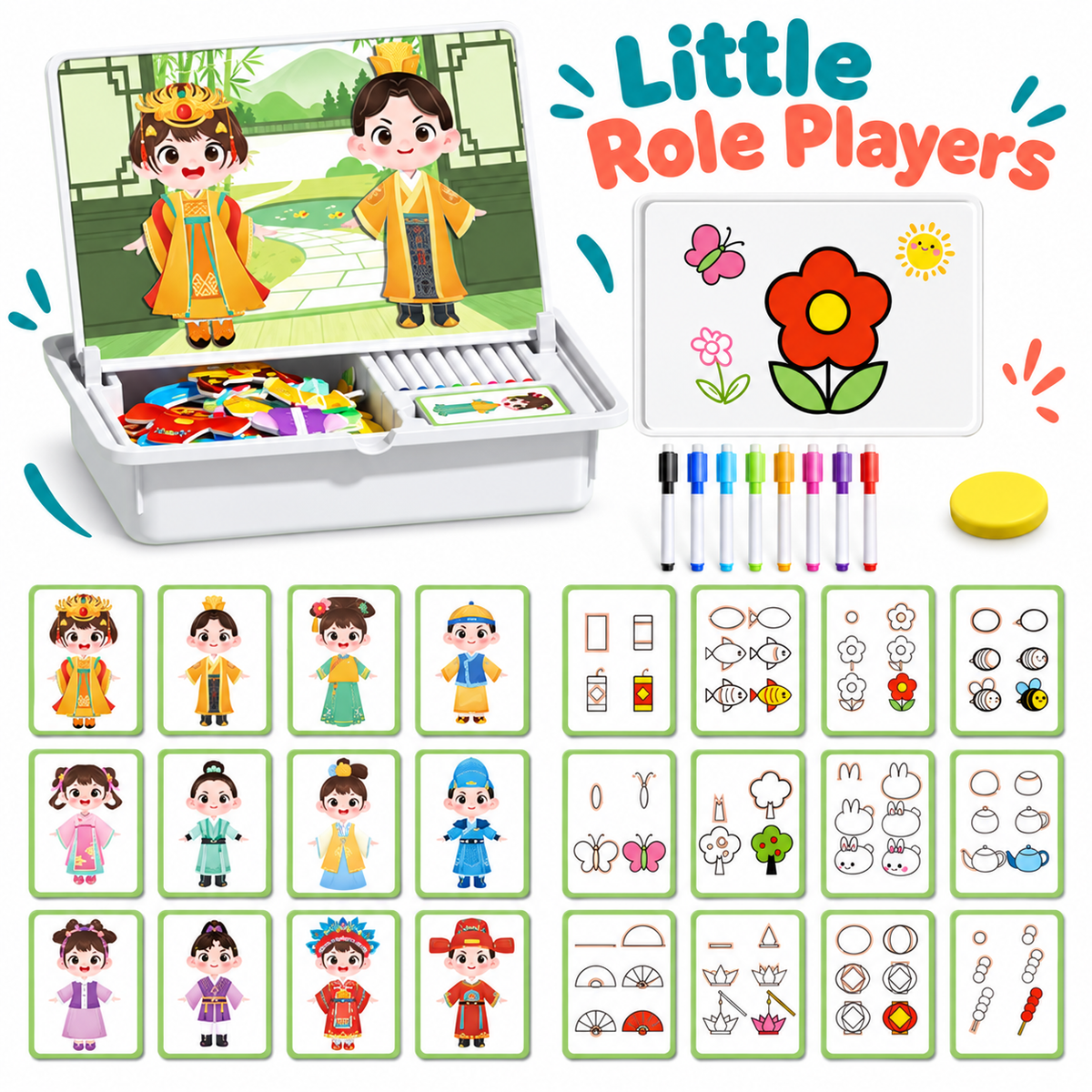 Little Role Players contents and cards